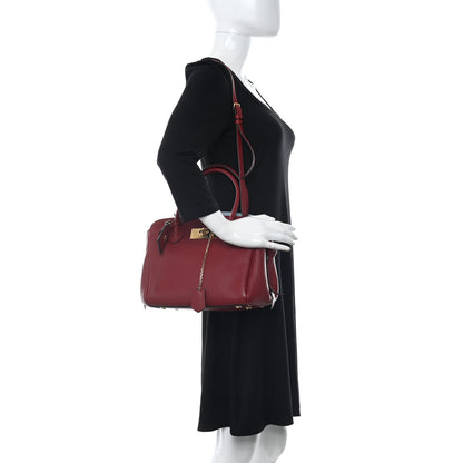 Louis Vuitton Veau Nuage Milla PM Carmine Red 2 of 11