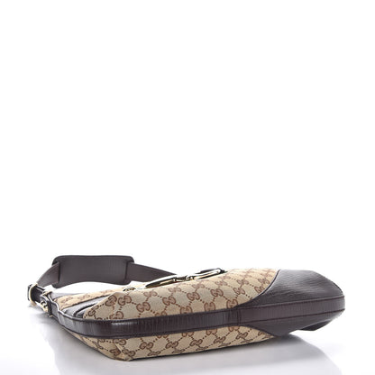 Gucci Monogram Hasler Hobo Dark Brown 4 of 7