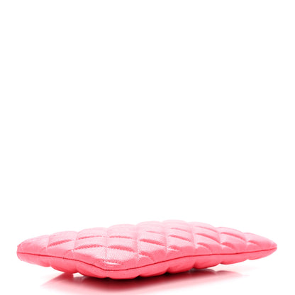 Chanel Caviar Quilted Cosmetic Case Pink 4 of 7