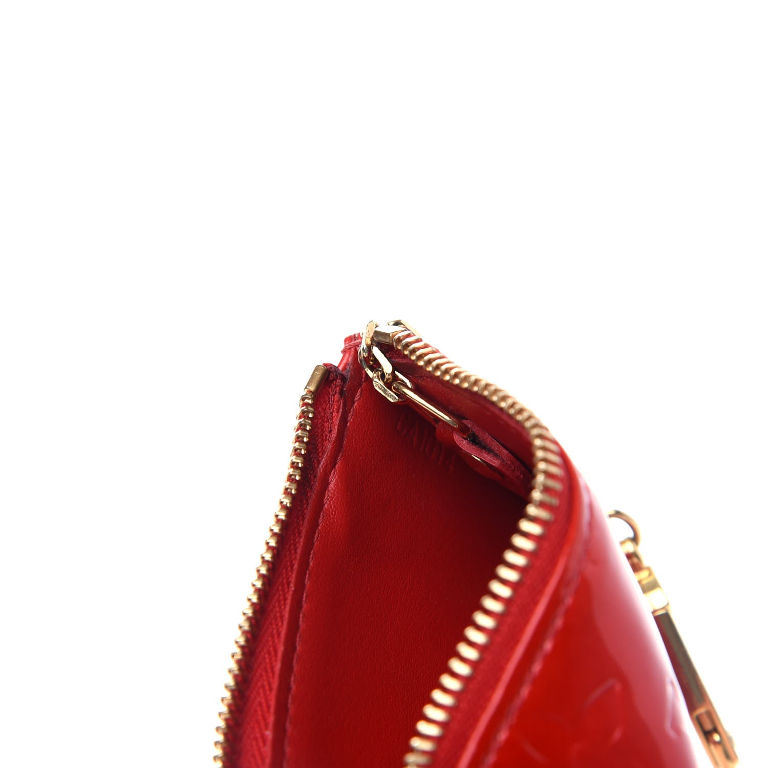 Louis Vuitton Vernis Key Pouch Rouge 7 of 7