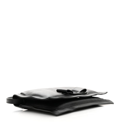 Salvatore Ferragamo Calfskin Mini Viva Bow Shoulder Bag Black 4 of 10