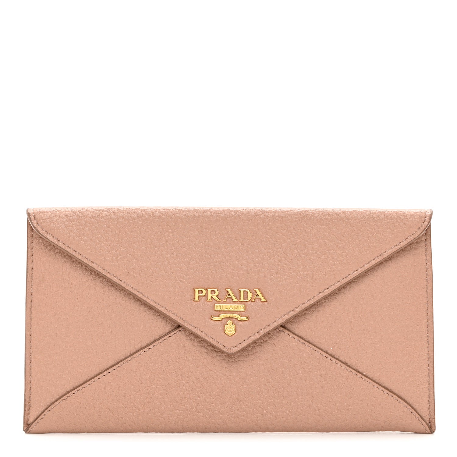 Prada Vitello Daino Envelope Wallet Cammeo 1 of 6
