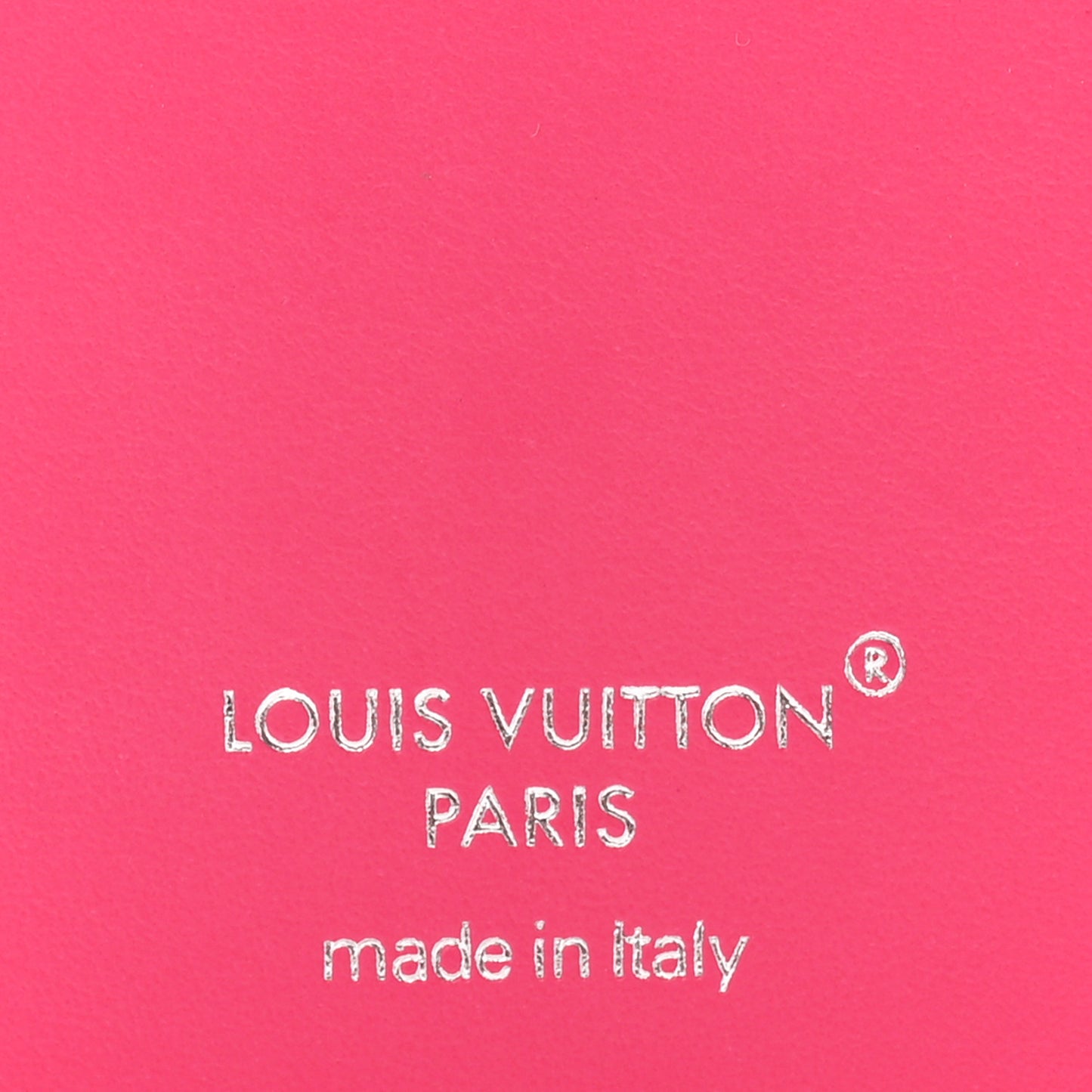 Monogram Macassar Magnetic Card Holder Pondichery Pink