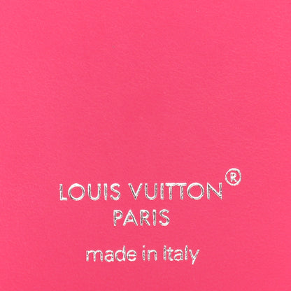 Louis Vuitton Monogram Macassar Magnetic Card Holder Pondichery Pink 6 of 8