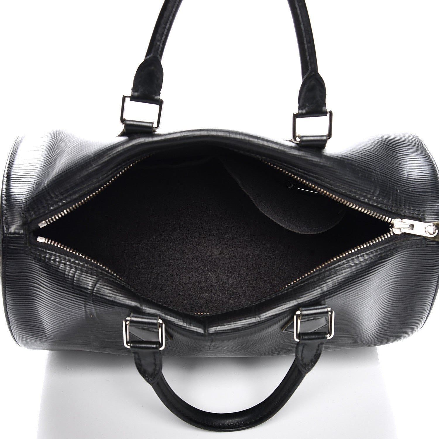 Louis Vuitton Epi Speedy 30 Black 5 of 13