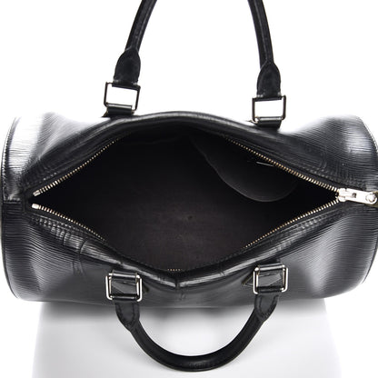 Louis Vuitton Epi Speedy 30 Black 5 of 13