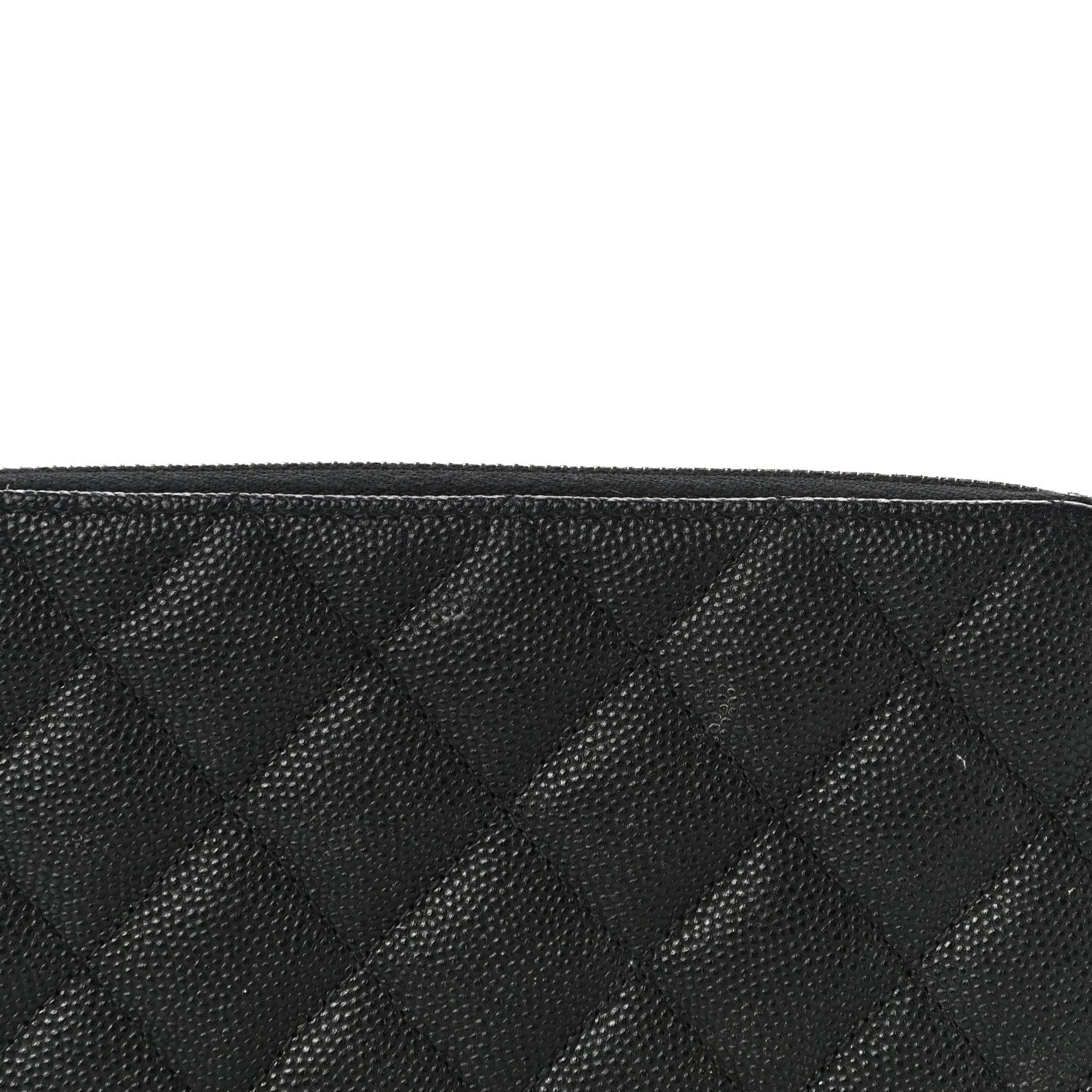 Chanel Caviar Quilted Medium Zip Around Wallet Black 14 of 14