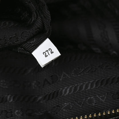 Prada Soft Lux Large Shopping Tote Black 7 of 11