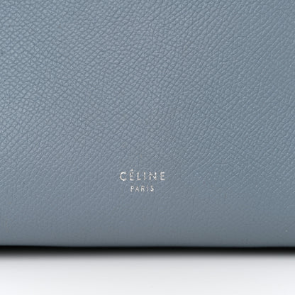 Celine Grained Calfskin Micro Belt Bag Washed Blue 6 of 11