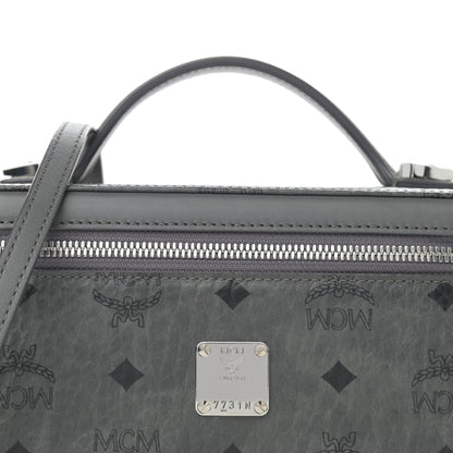 MCM Visetos Vanity Case Grey 7 of 9