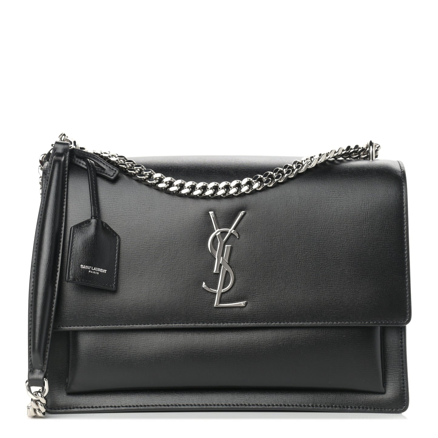 Calfskin Large Monogram Sunset Black