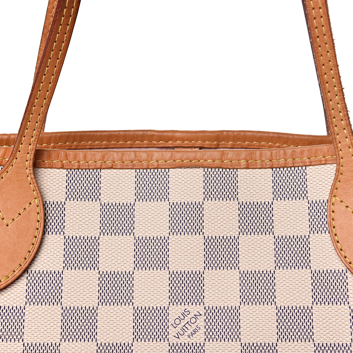 Louis Vuitton Damier Azur Neo Neverfull MM Rose Ballerine 20 of 20