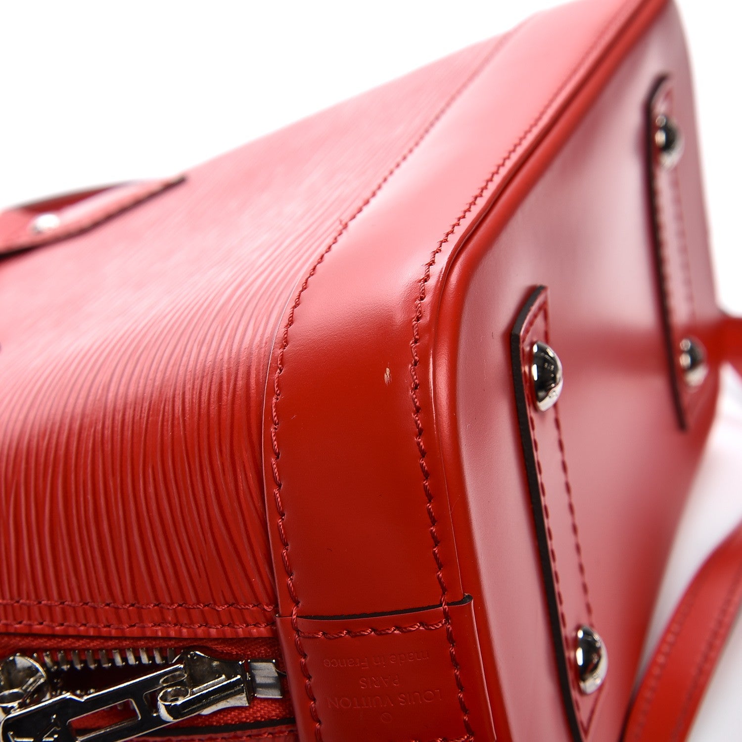 Louis Vuitton Epi Alma BB Coquelicot 8 of 8