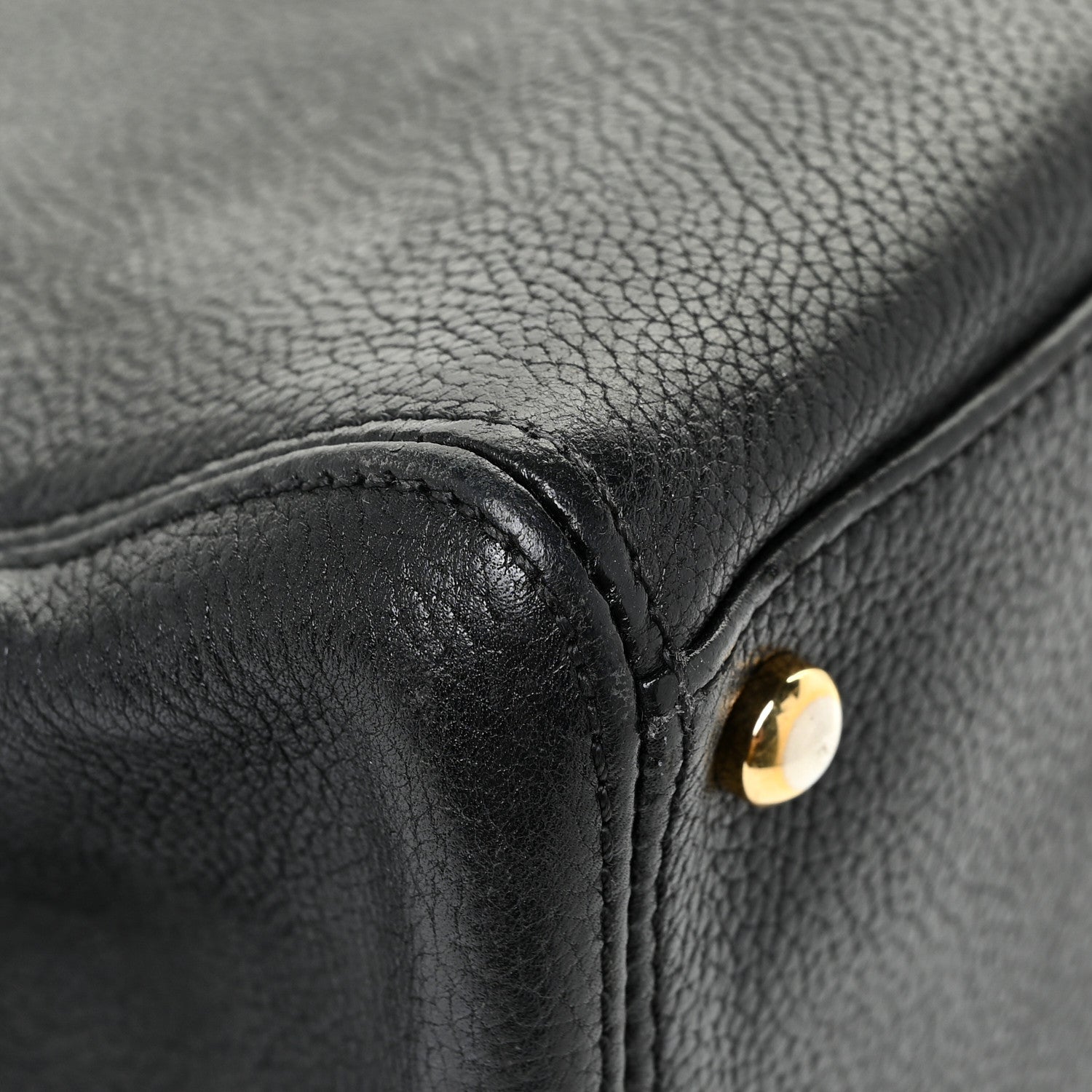 Chanel Calfskin Cerf Executive Shopper Tote Black 14 of 27