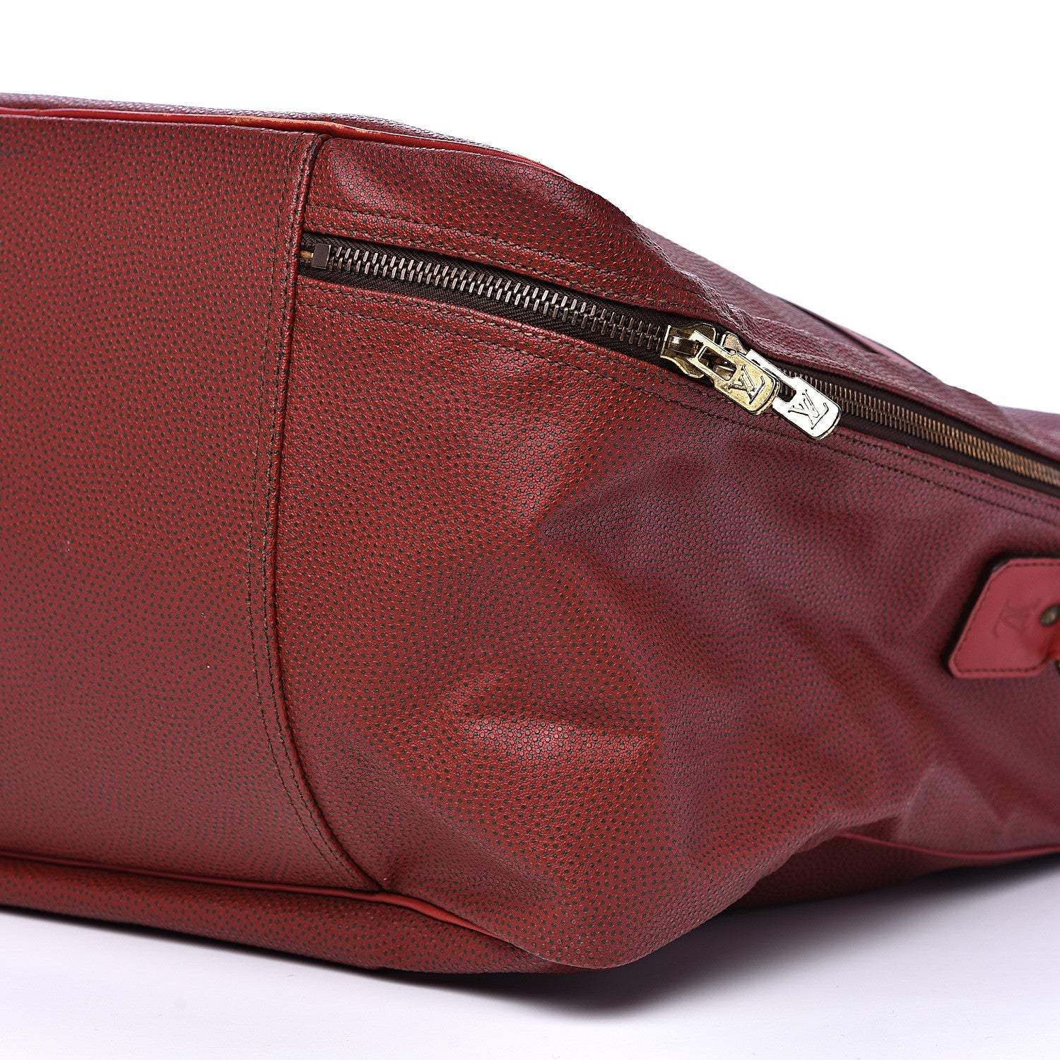Louis Vuitton Calfskin Cup Challenge Travel Bag Red 19 of 23