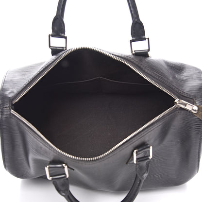 Louis Vuitton Epi Speedy 30 Black 5 of 19