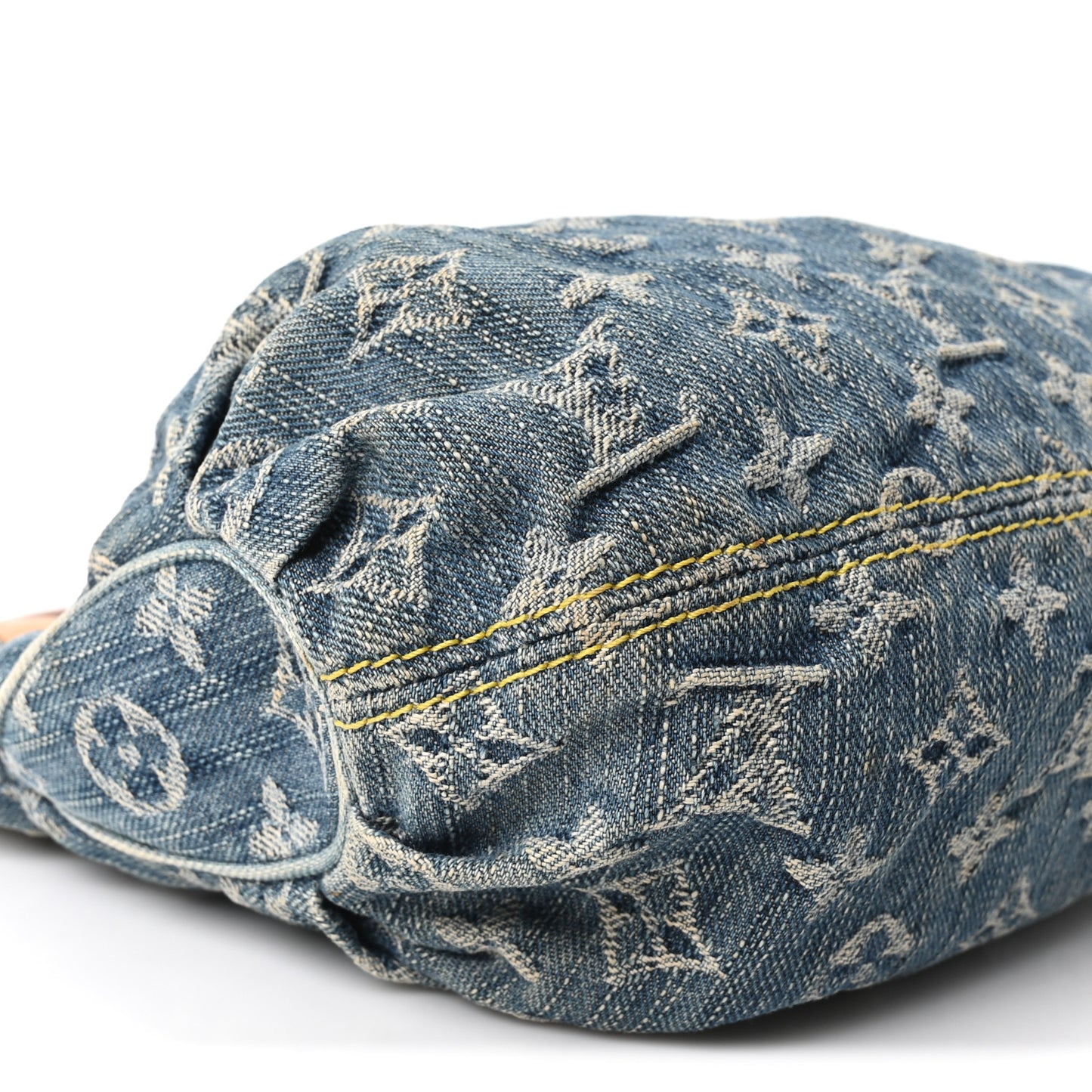 Monogram Denim Pleaty Blue