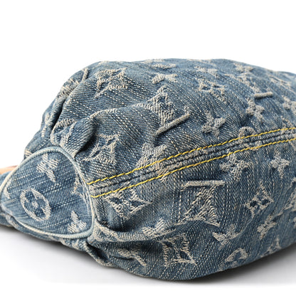 Louis Vuitton Monogram Denim Pleaty Blue 7 of 8