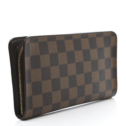 Louis Vuitton Damier Ebene Porte-Monnaie Zippy Wallet 3 of 8