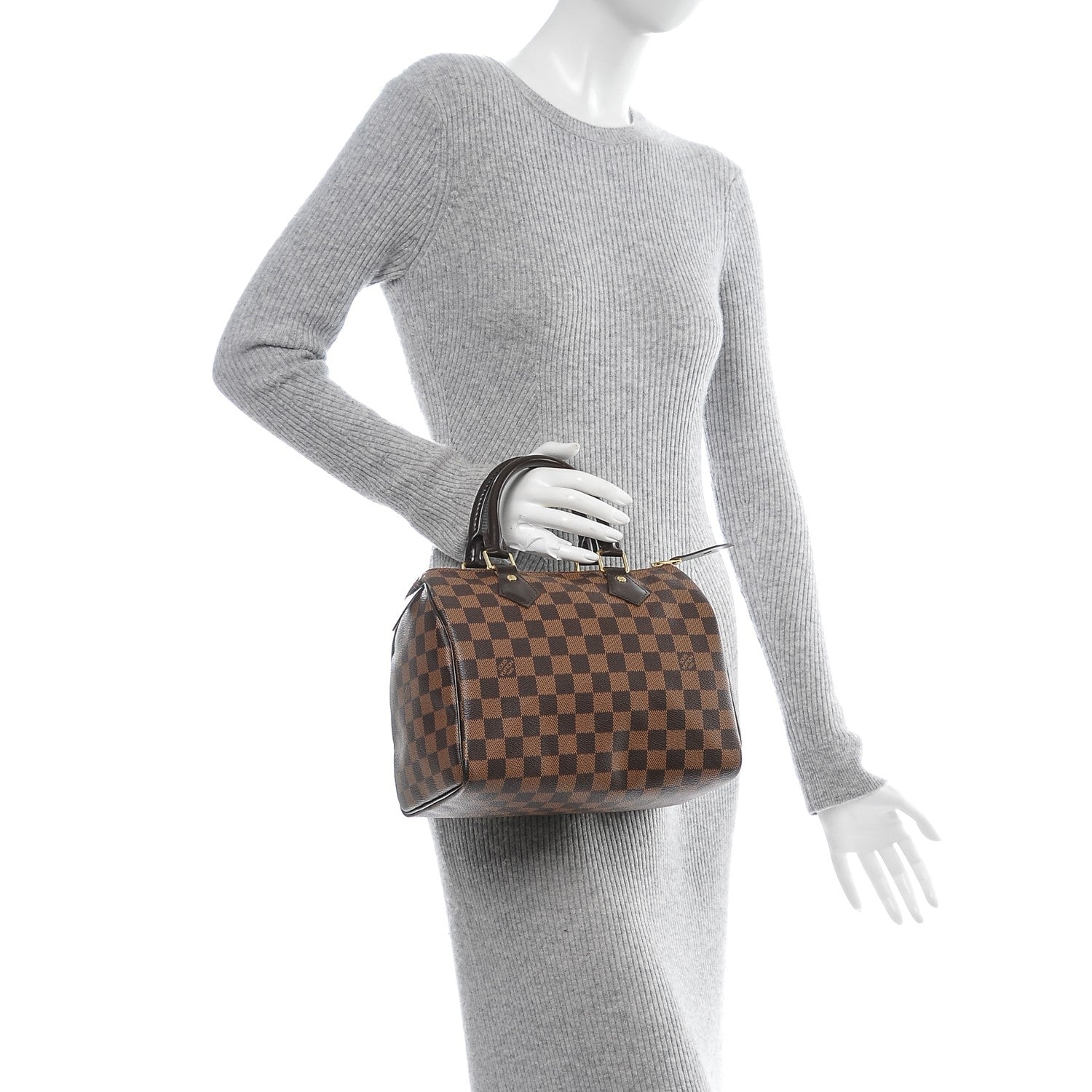 Louis Vuitton Damier Ebene Speedy 25 2 of 6
