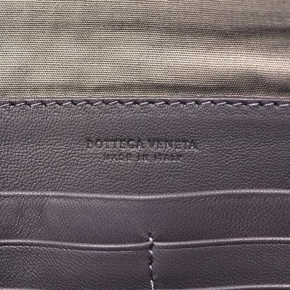 Bottega Veneta Nappa Intrecciato Large Flat Zip Biletto Pouch Quetsche 6 of 8