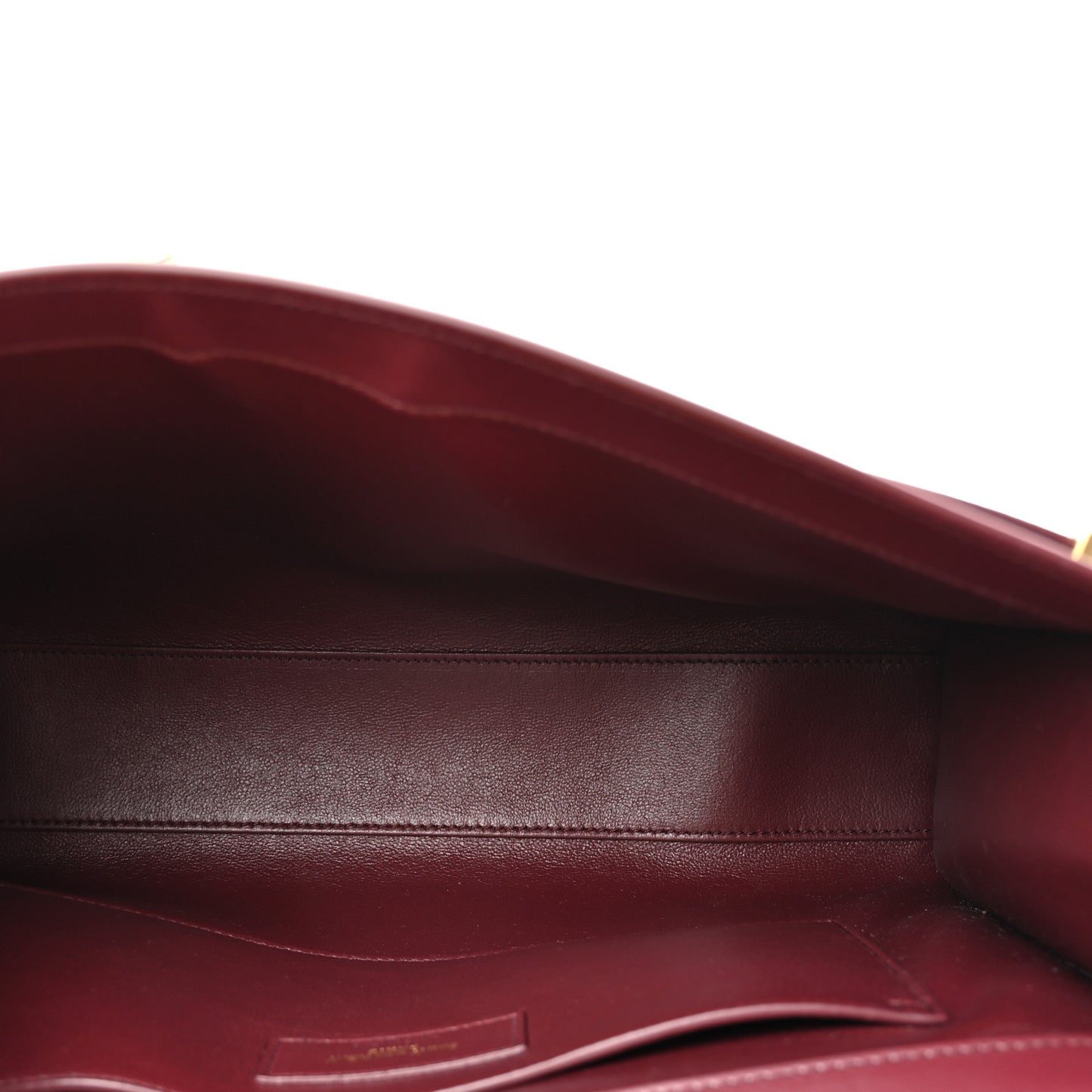 Smooth Calfskin Manhattan Shoulder Bag Rouge Legion