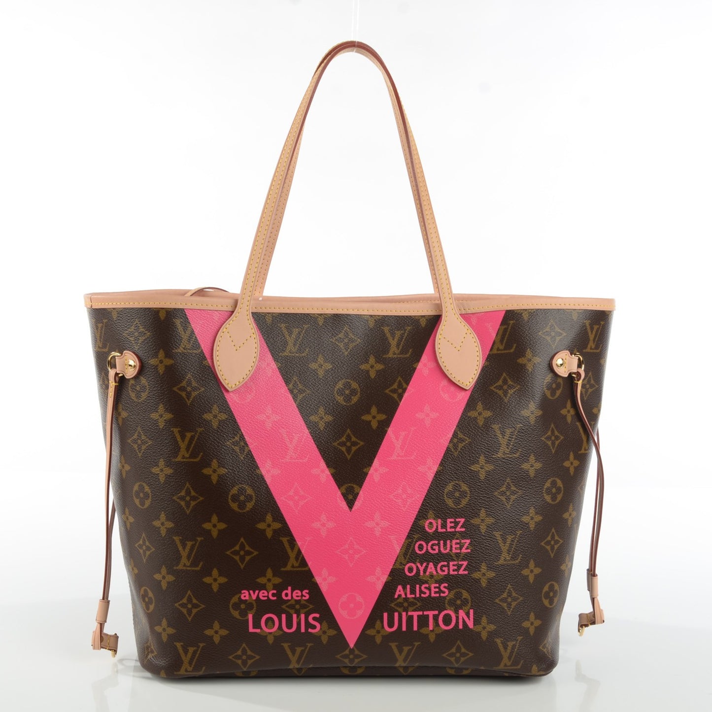 Monogram V Neverfull MM Grenade