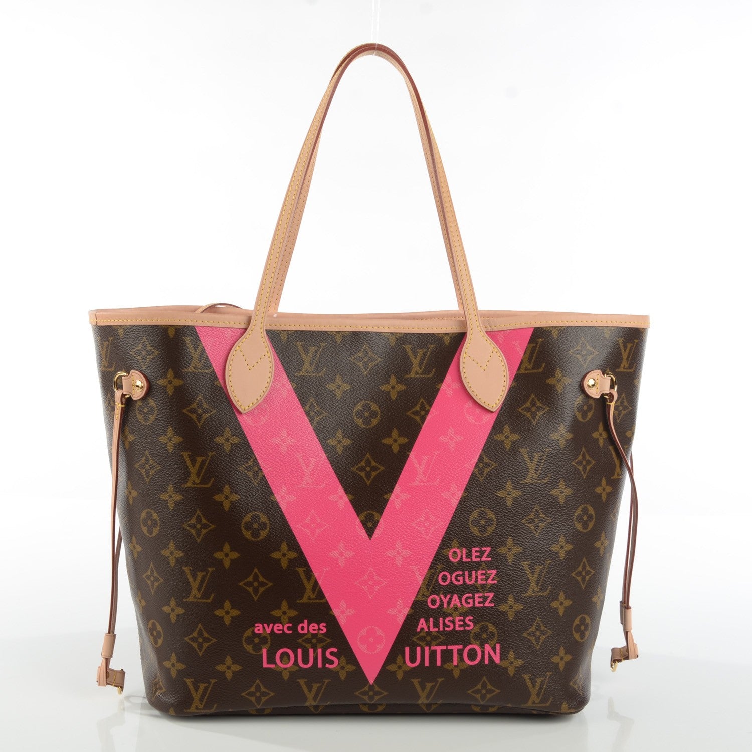 Louis Vuitton Monogram V Neverfull MM Grenade 3 of 9