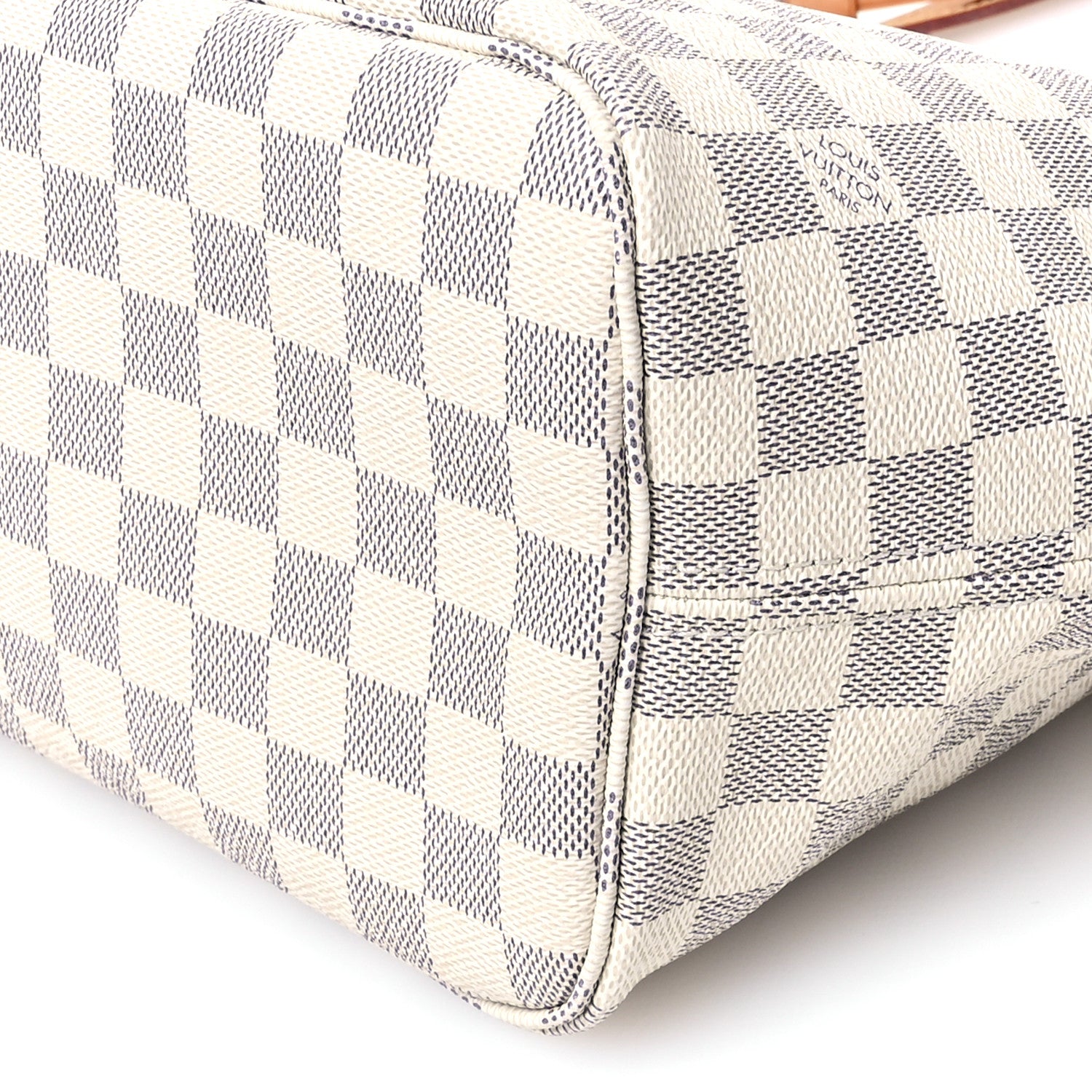 Louis Vuitton Damier Azur Neo Neverfull MM Rose Ballerine 12 of 13