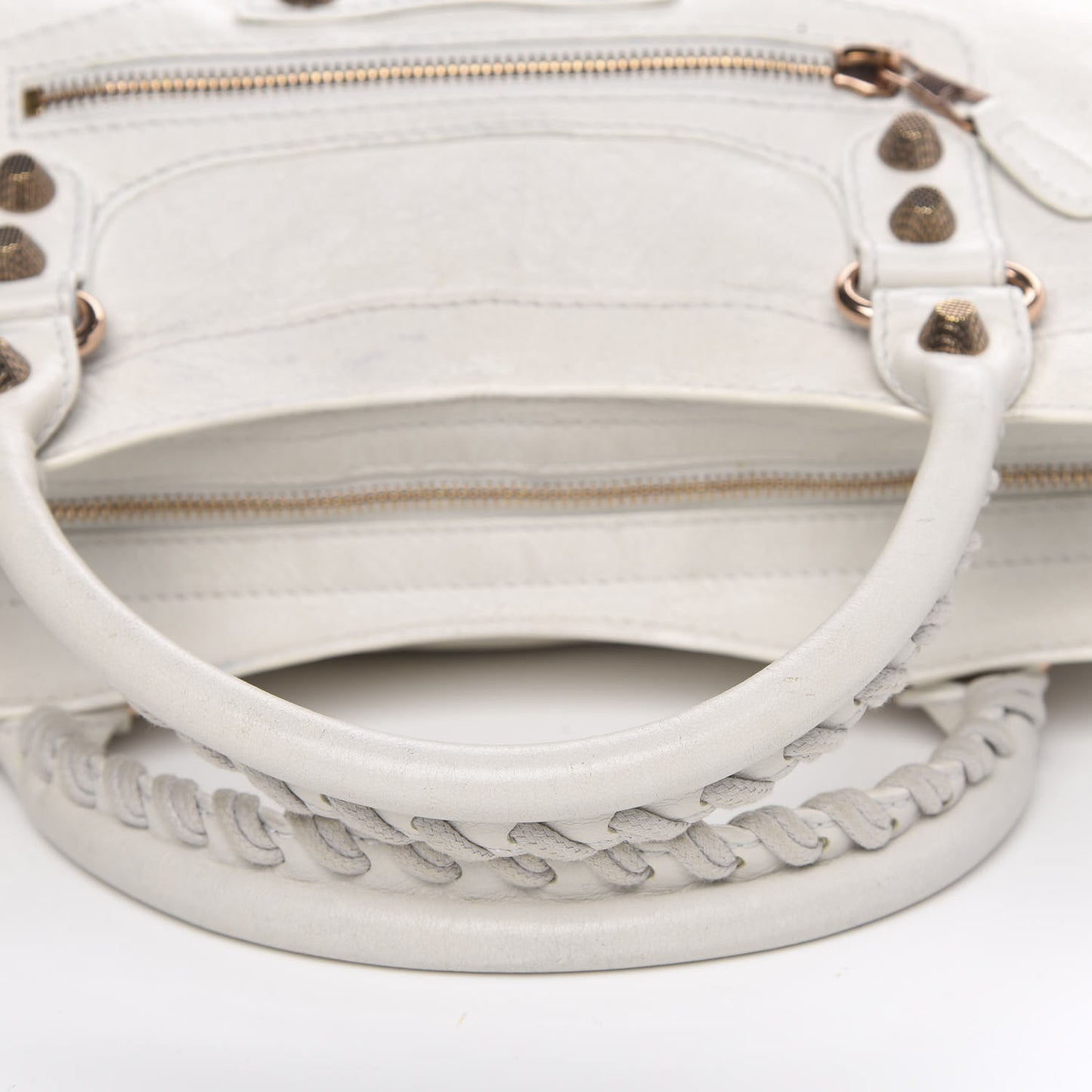 Agneau Giant 12 Rose Gold Hardware City White Light