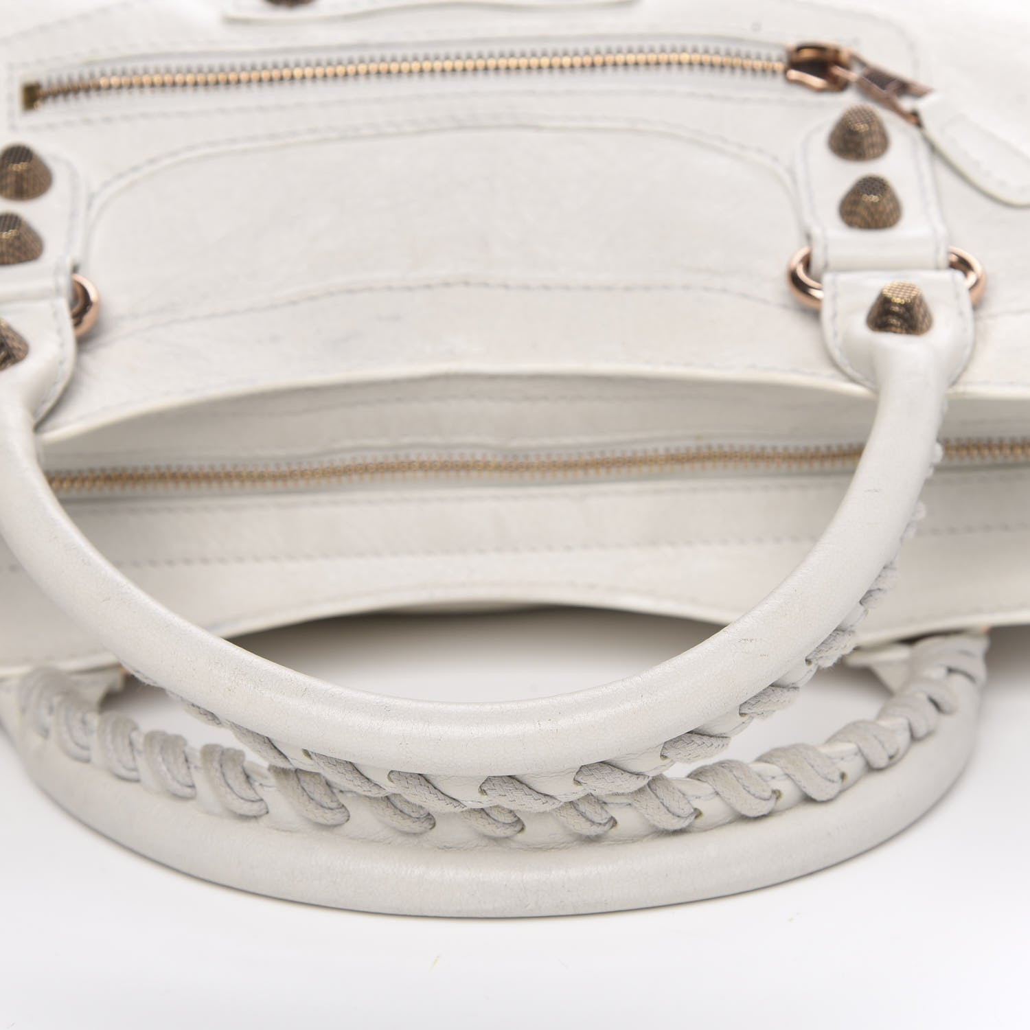 Balenciaga Agneau Giant 12 Rose Gold Hardware City White Light 14 of 19