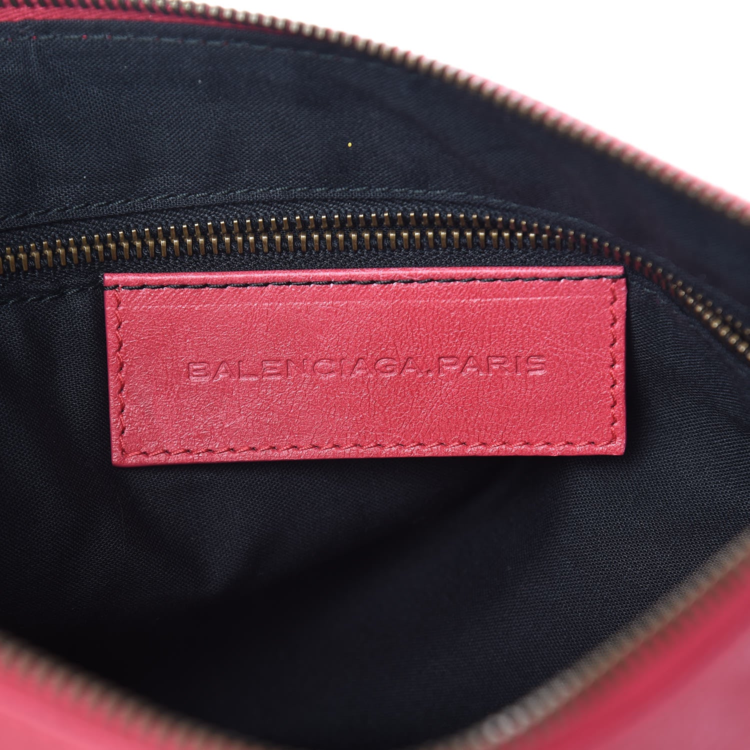 Balenciaga Agneau Classic Hardware Flat Handle Clutch Rose Thulian 6 of 9