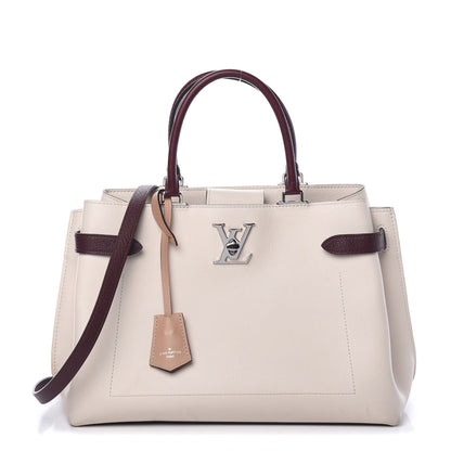 Louis Vuitton Calfskin Lockme Day Rose Silk Quartz Calla 1 of 14