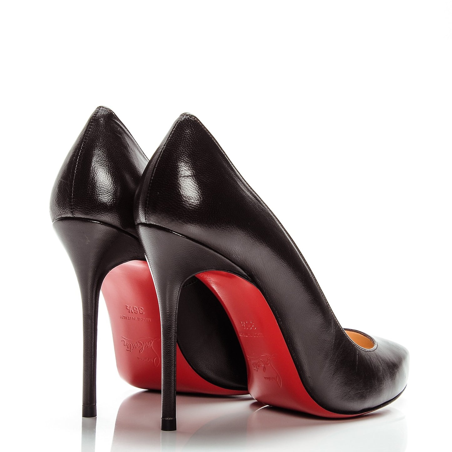 Kid Leather Fifi 100 Pumps 36.5 Brown