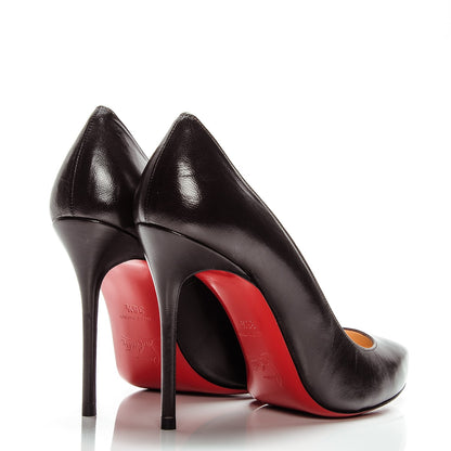 Christian Louboutin Kid Leather Fifi 100 Pumps 36.5 Brown 4 of 6