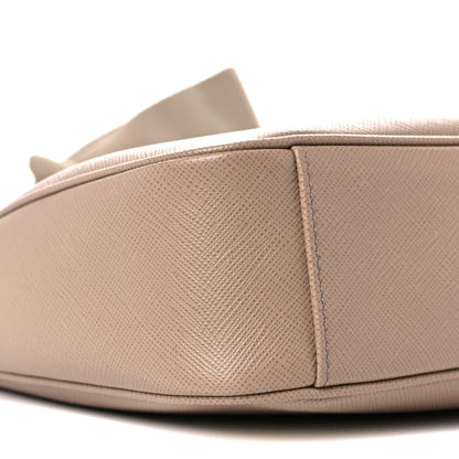 Prada Saffiano Re-Edition 2005 Shoulder Bag Cammeo Beige 7 of 8