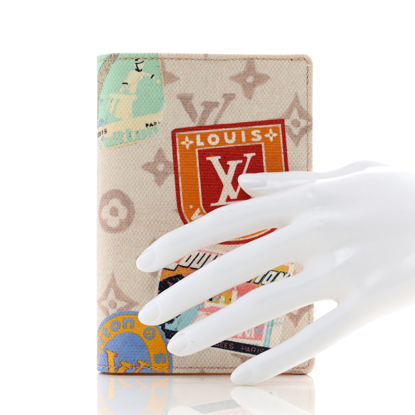 Monogram Flight Mode Passport Cover Dune