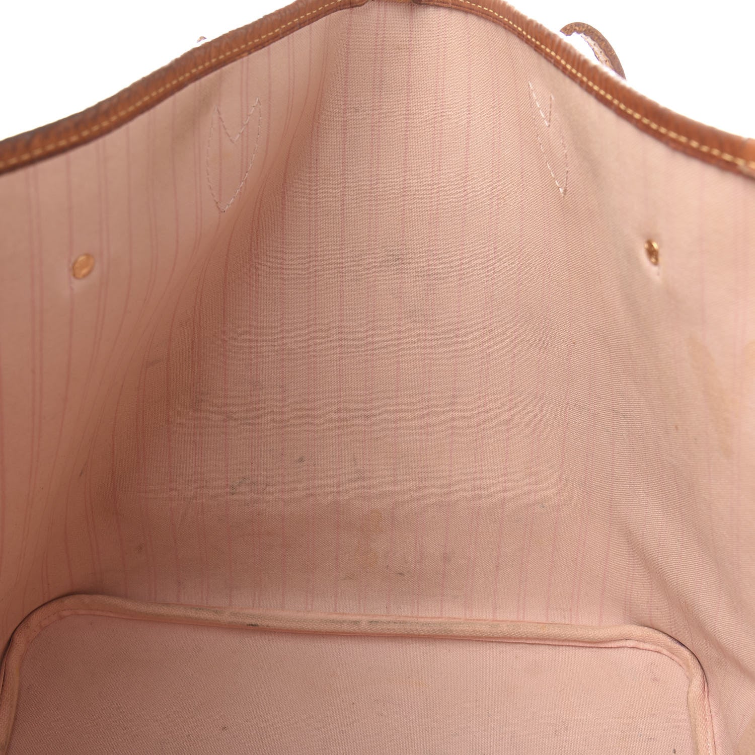 Louis Vuitton Damier Azur Neo Neverfull MM Rose Ballerine 8 of 16