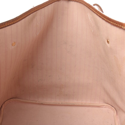 Louis Vuitton Damier Azur Neo Neverfull MM Rose Ballerine 8 of 16