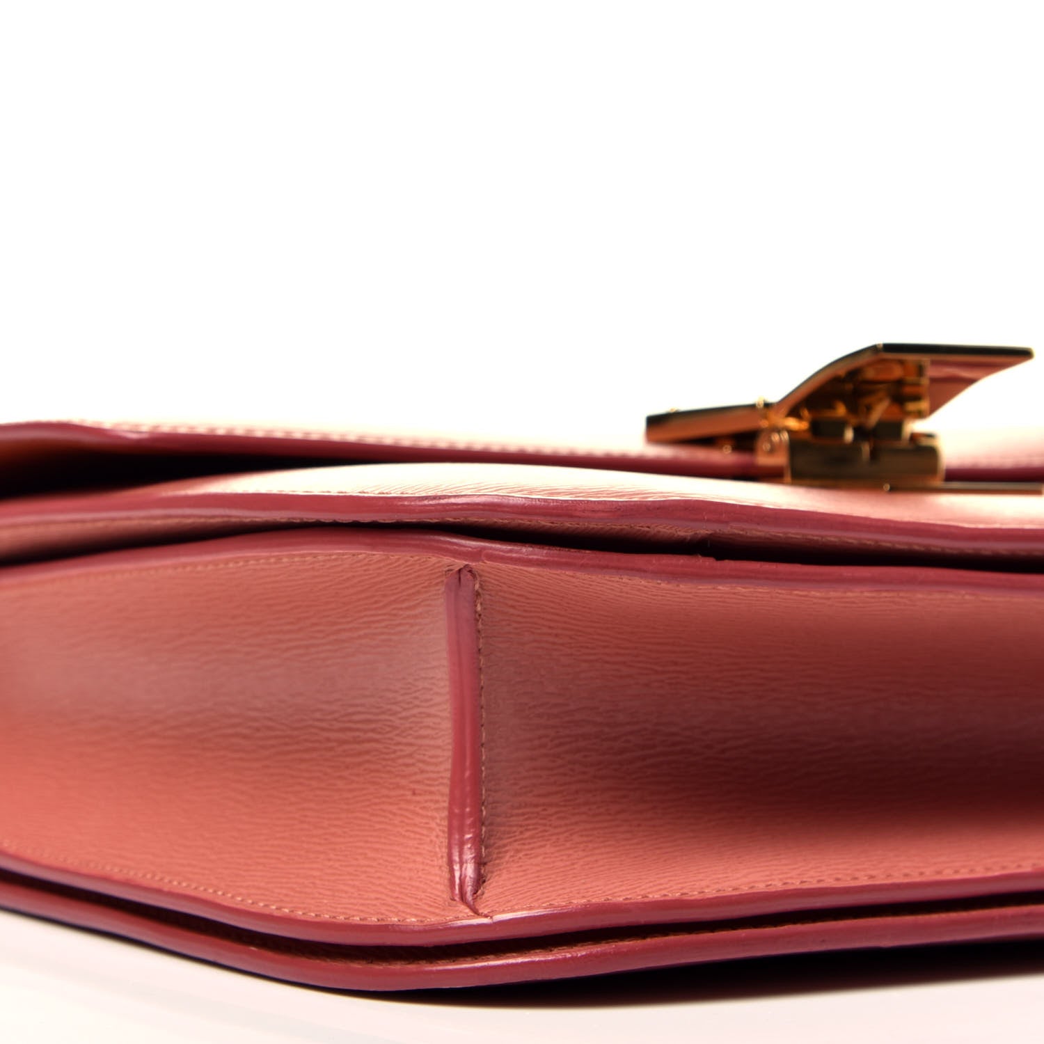 Celine Liege Medium Classic Box Flap Bag Terracotta 9 of 10