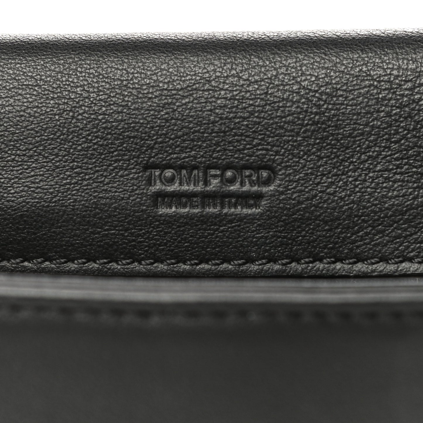 Calfskin Large Natalia Chain Bag Black