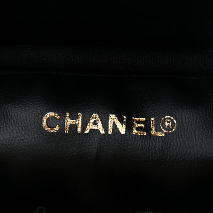 Chanel Caviar Cosmetic Vanity Bag Black 6 of 9