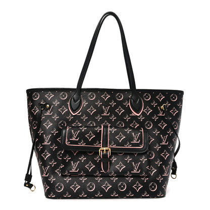 Louis Vuitton Monogram Fall For You Neverfull MM Black 1 of 12