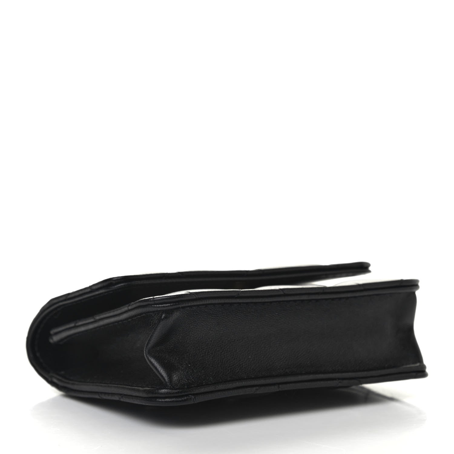 Chanel Lambskin Quilted CC Hook Card Holder Black 4 of 9