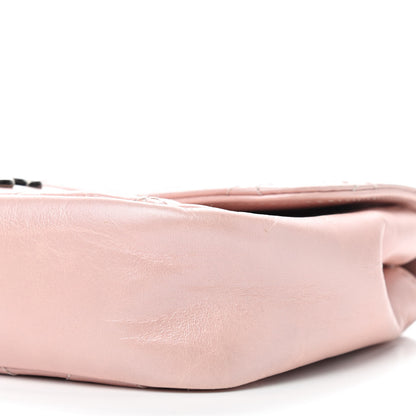 Chanel Glazed Calfskin Quilted Mini Coco Pleats Flap Pink 7 of 10