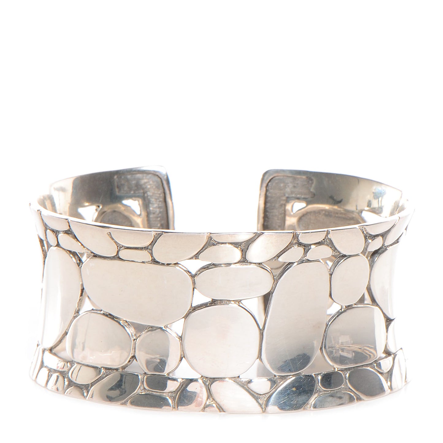 Sterling Silver Kali Wide Cuff
