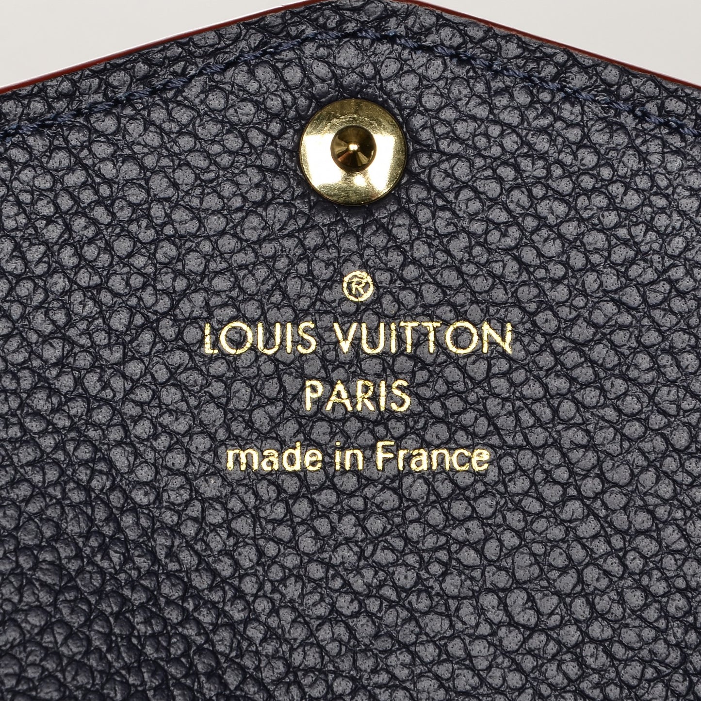 Empreinte Key Pouch Marine Rouge