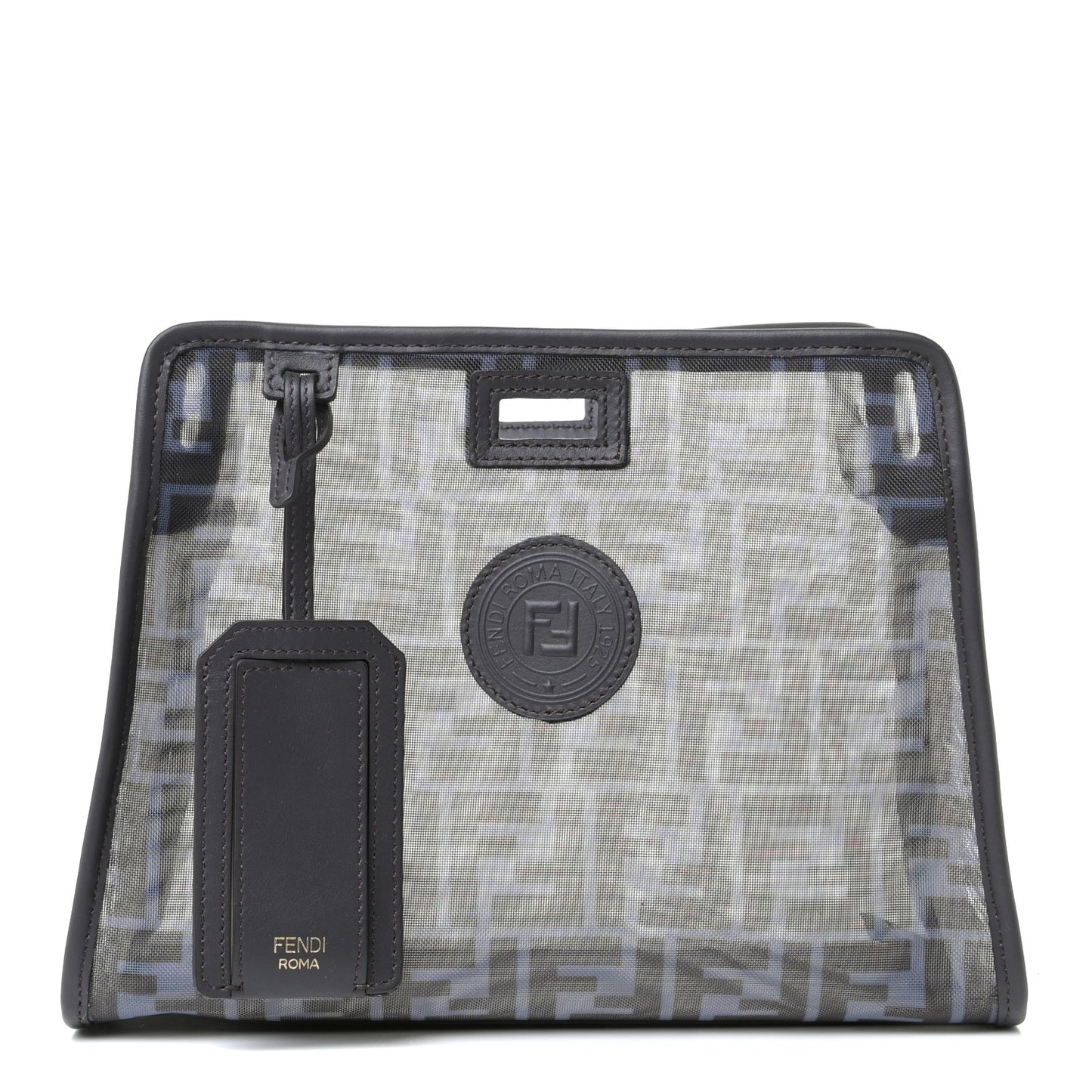 Mesh Vitello Century FF 1974 Mini Peekaboo Defender Cover Azzurro Black Ebano