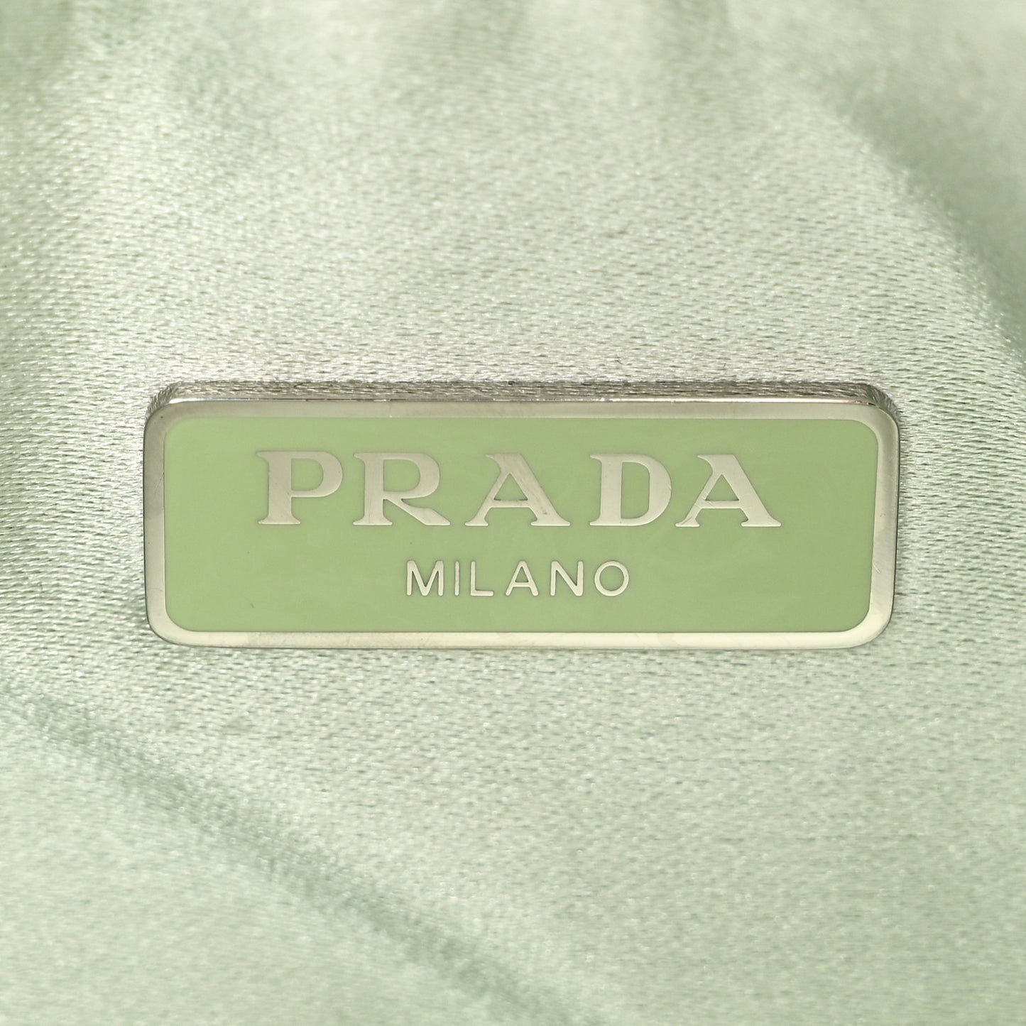Satin Crystal Re-Edition 2005 Shoulder Bag Acqua
