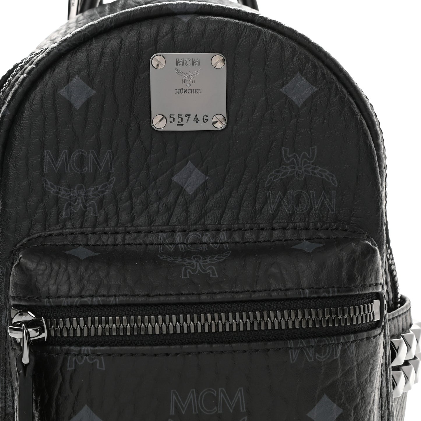 Visetos Side Stud X-Mini Stark Bebe Boo Backpack Black